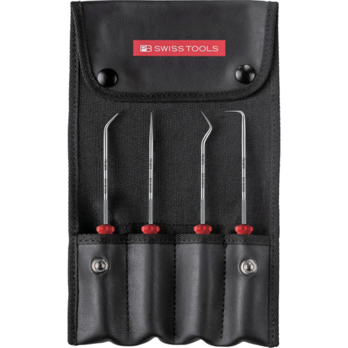 PB SWISS TOOLS（PBスイスツールズ）　ロールアップケース入りピックツールセット　【品番：8681.SET】
