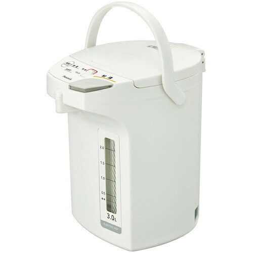 ピーコック魔法瓶加工 明かりポット（電動給湯式） ３．０Ｌ 【6個】 【品番：WMS-30】