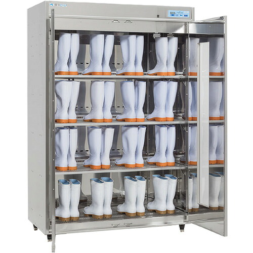 【別途貨物輸送あり】ピオニーコーポレーション 靴用オゾン無菌化庫【かわき切る役立つこと付き添い人】 エキシマシリーズ９００×６００×Ｈ１８００ 【品番：EF-90】