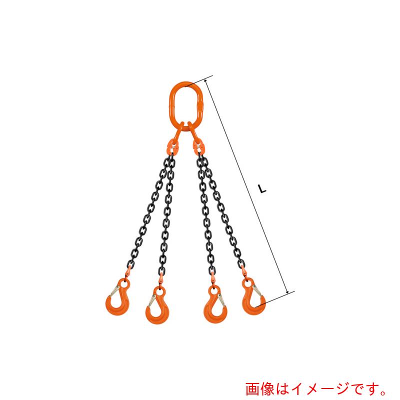pewag スリングチェーン クォード(アイタイプ) QE2 6×3M 【品番:035ZPQE2063】