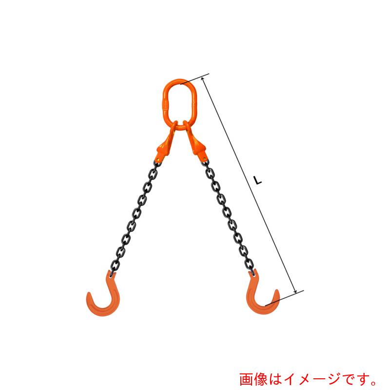 【別途貨物輸送あり】pewag スリングチェーン ダブル（ピン印字機） Ｓ－ＷＰ５Ｒ １３×２．５Ｍ 【品番：035ZPSWP5R1325】