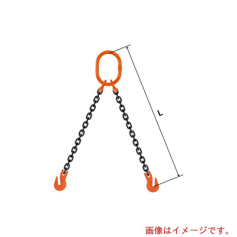 pewag スリングチェーン ダブル（ピン印字機） ＷＰ４Ｍ ８×２Ｍ 【品番：035ZPWP4M082】