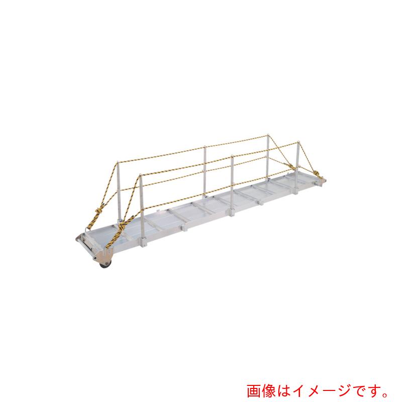 【別途貨物輸送あり】ピカコーポレイション（PiCa） 飾り気の無いワーフラダーＢＡ型 Ｌ４０００粍 Ｗ５００粍 【品番：BA-405】