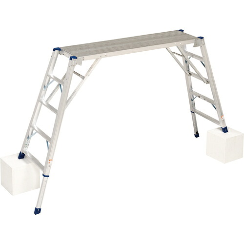 【別途貨物輸送あり】ピカコーポレイション（PiCa） 可搬式作業台ＤＷＪ型 高さ１１５～１４９ｃｍ 【品番：DWJ-150】