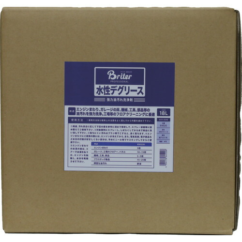 【別途送料あり】日本磨料工業　ピカール　デグリース（水性）Ｃパック　１８Ｌ　【品番：64520】