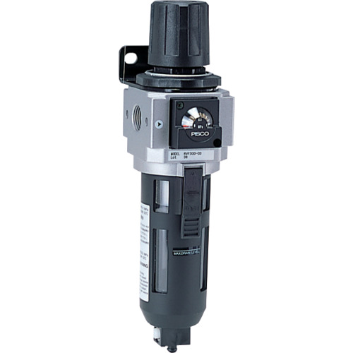 日本ピスコ（PISCO） フィルタレギュレータ オートドレン式ドレンコック 趨向道のり：右→左 【品番：FRF300-03-AD-R】
