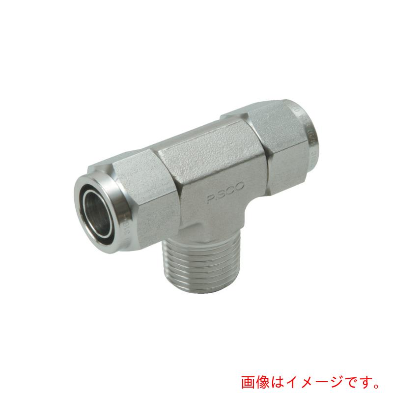 日本ピスコ（PISCO）　ＳＵＳ３１６締付継手　ティーチューブ１２１０ねじＲ１／２　【品番：NSB1210-04】