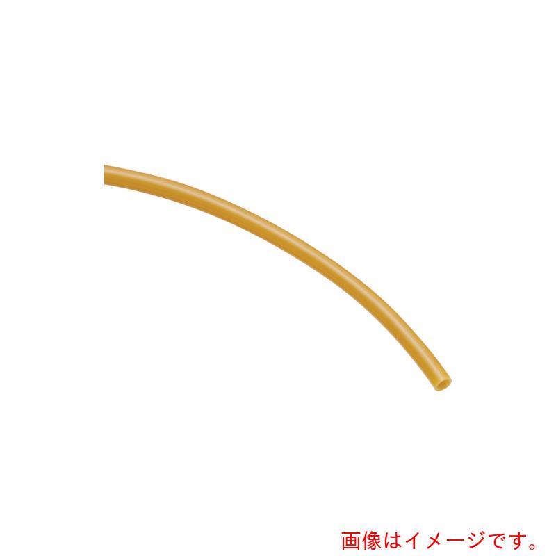 日本ピスコ（PISCO）　ポリウレタンチューブ　イエローブラウン　１２×８　１００Ｍ　【品番：UB1280-100-YB】