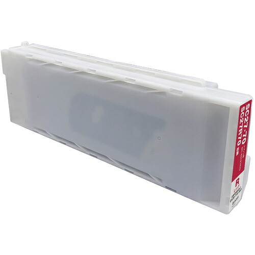 プレジール（Plaisir） エプソン ＳＣ２７Ｒ７０取り替えっこインキ薬莢 赤いこと 【品番：BPL-ESC27R70】
