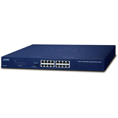 PLANET Technology Corporation １６界面 １０００ＢＡＳＥ－Ｔ ギガビットイーサネットスイッチ 【品番：GSW-1601】 その他-DIY・工具