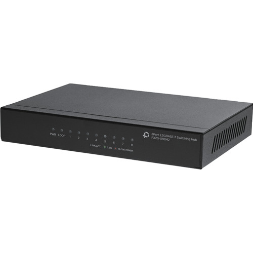 プラネックスコミュニケーションズ ８界面 ２．５ＧＢＡＳＥ－Ｔ スイッチングこしき 【品番：FX2G-08EM2】