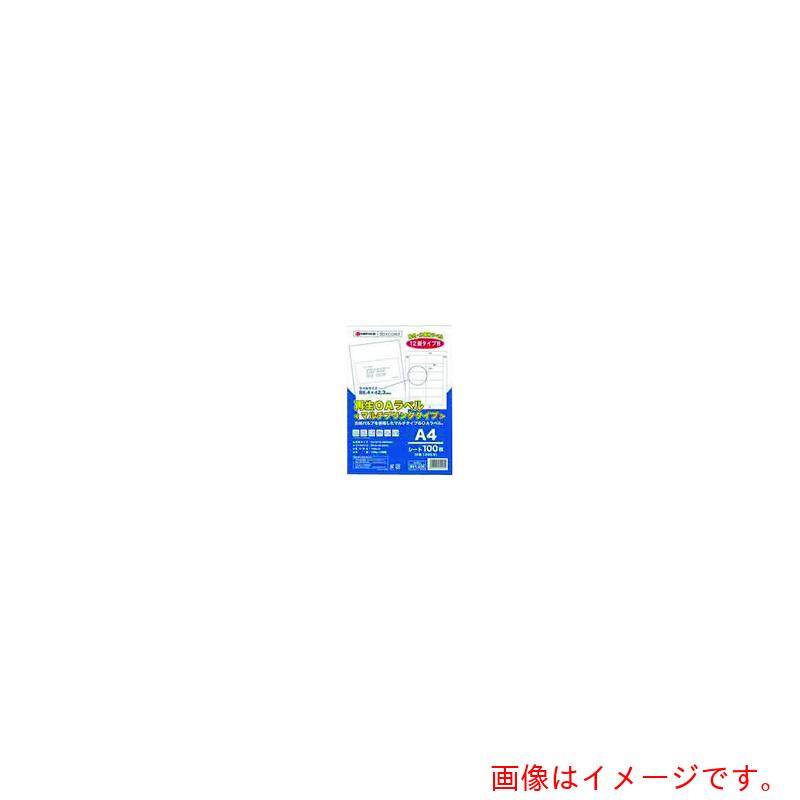 プラス（PLUS）　ＪＴＸ　８６１２３６）再生ＯＡラベル　１２面　冊１００枚　Ａ２２５Ｊ　【品番：A225J】