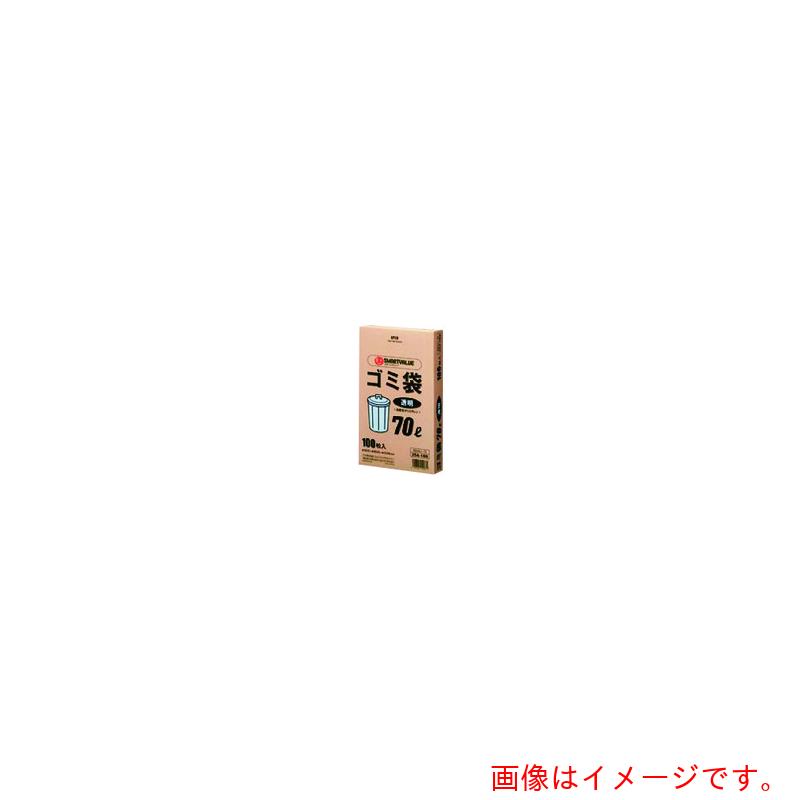 プラス（PLUS）　ＪＴＸ　３５４４０５）ゴミ袋ＬＤＤ　透明７０Ｌ　３００枚Ｎ０４４Ｊ７０Ｐ　【品番：N044J-70P】