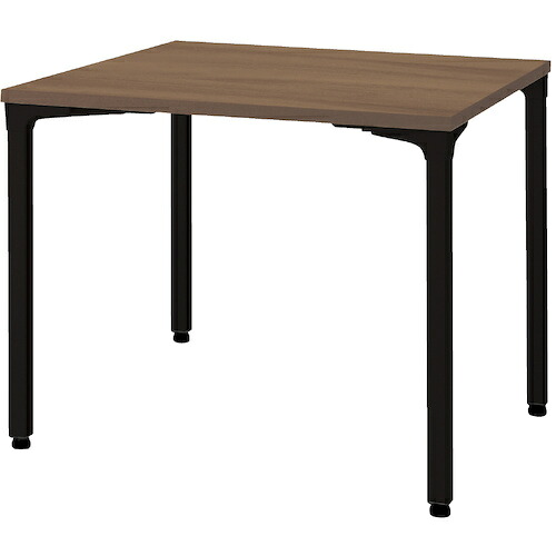 プラス（PLUS）　６７９３３２）ロンナ会議テーブル　ＮＮ－０９０９ＰＡＳ　ＰＷ／ＢＫ　【品番：NN-0909PAS PW/BK】