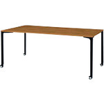 【別途送料あり】プラス（PLUS） ６６２８５３）ロンナ 会議テーブル ＮＮ－１８０９ＰＫＲ Ｔ２／ＢＫ 【品番：NN-1809PKR T2/BK】