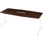 【別途送料あり】プラス（PLUS）　６７７４４６）ロンナ　会議テーブル　ＮＮ－１８０９ＴＡＢＨ　ＬＭ／Ｗ４　【品番：NN-1809TABH LM/W4】