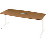 【別途送料あり】プラス（PLUS）　６７７４４５）ロンナ　会議テーブル　ＮＮ－１８０９ＴＡＢＨ　Ｔ２／Ｗ４　【品番：NN-1809TABH T2/W4】