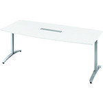 【別途送料あり】プラス（PLUS）　６７７４５１）ロンナ　会議テーブル　ＮＮ－１８０９ＴＡＢＨ　Ｗ４／Ｍ４　【品番：NN-1809TABH W4/M4】