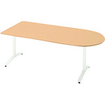【別途送料あり】プラス（PLUS）　６７７５６４）ロンナ　会議テーブル　ＮＮ－１８０９ＴＡＵ　ＷＭ／Ｗ４　【品番：NN-1809TAU WM/W4】