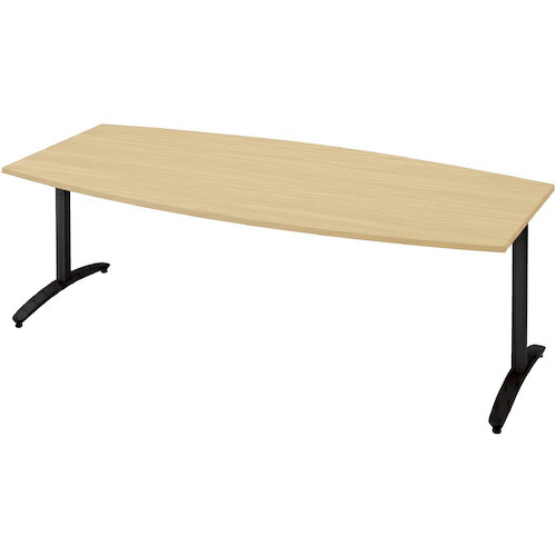 【別途送料あり】プラス（PLUS）　６７９４３２）ロンナ会議テーブル　ＮＮ－２１１０ＴＡＢ　ＬＷ／ＢＫ　【品番：NN-2110TAB LW/BK】 106,524円