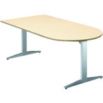 【別途送料あり】プラス（PLUS）　６７３２４８）ステージオ　会議テーブル　ＳＴ－１８０ＴＵ　ＷＭ／Ｍ４　【品番：ST-180TU WM/M4】