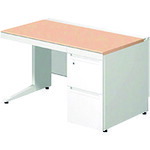 【別途送料あり】プラス（PLUS）　６７４３９７）ステージオ　片袖机　ＳＴ－Ｆ１２７Ｌ－３　ＷＭ／Ｗ４　【品番：ST-F127L-3 WM/W4】