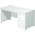 【別途送料あり】プラス（PLUS）　６７３５６３）ステージオ　片袖机　ＳＴ－Ｆ１４７Ｌ－Ｐ３　ＷＳ／Ｗ４　【品番：ST-F147L-P3 WS/W4】