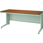 【別途送料あり】プラス（PLUS）　７０６４８４）平机ＵＪ－１６７Ｈ　ミディアムウッドＴ２／Ｗ４　Ｗ１６００　【品番：UJ-167H T2/W4】