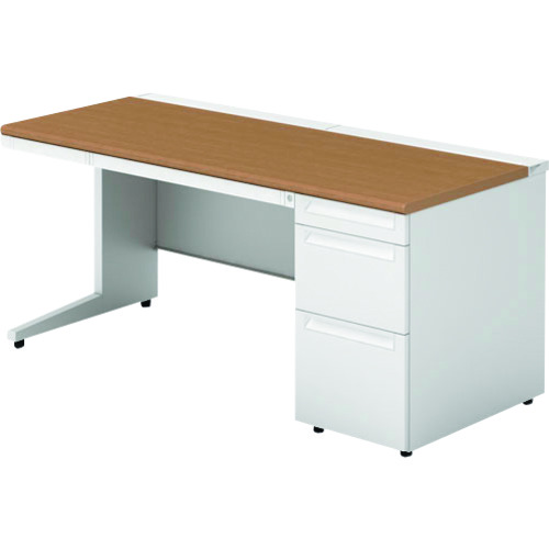 【別途送料あり】プラス（PLUS）　７７５６１６）ＵＳ　片袖机ＵＳ－１６７ＤＬ－３　Ｔ２／Ｗ４　【品番：US-167DL-3 T2/W4】