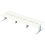【別途送料あり】プラス（PLUS）　６１０４１１）ＸＦ　タイプＬ　フリ－デスク　ＸＬ－４８１４Ｆ　Ｗ４／Ｍ４　【品番：XL-4814F W4/M4】