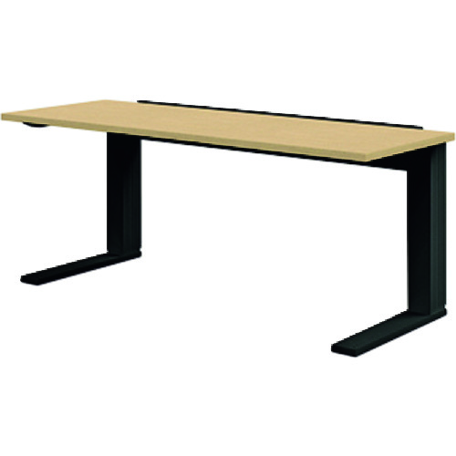 【別途送料あり】プラス（PLUS）　６４９３２１）ＸＦ　デスク　ＸＬ－Ｘ１８７　ＬＷ／ＢＫ　【品番：XL-X187 LW/BK】