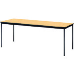 【別途送料あり】プラス（PLUS）　６６０２３７）ＹＢ２　会議テーブル　ＹＢ－６２５Ｎ　ＷＭ／ＢＫ　【品番：YB-625N WM】