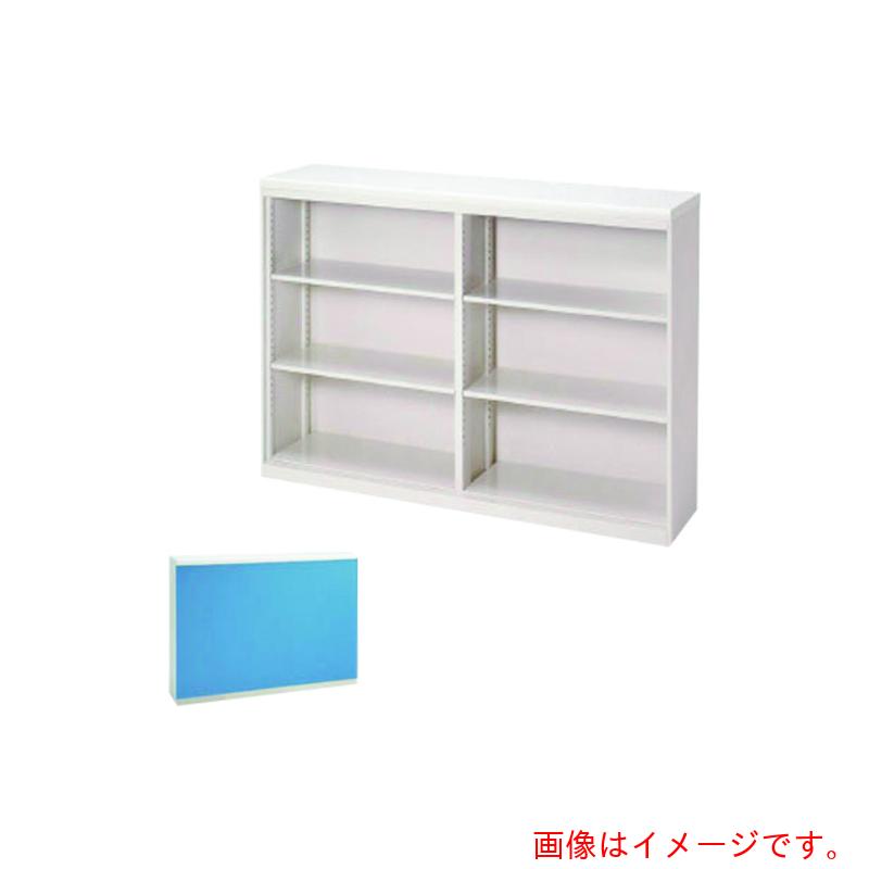 【別途貨物輸送あり】つけ加える（PLUS） ６９３２６）ＤＫ ご機嫌カウンタ棚付開けっ広げ ＤＫ－１２ＨＮ ＬＢ 【品番：DK-12HN LB】