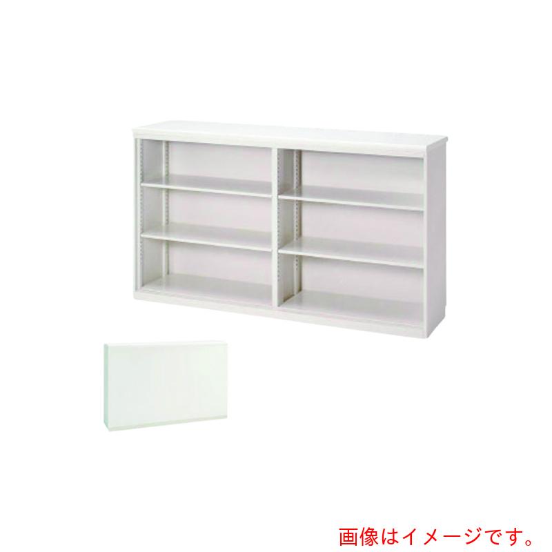 【別途送料あり】プラス（PLUS）　２４５０９）ＤＫ　ハイカウンター棚付オープン　ＤＫ－１５ＨＮ　Ｗ４　【品番：DK-15HN W4】