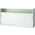 【別途送料あり】プラス（PLUS）　３２０３６）ＦＫ　ハイカウンター中棚付引違い　ＦＫ－１８ＨＴ　Ｗ４　【品番：FK-18HT W4】