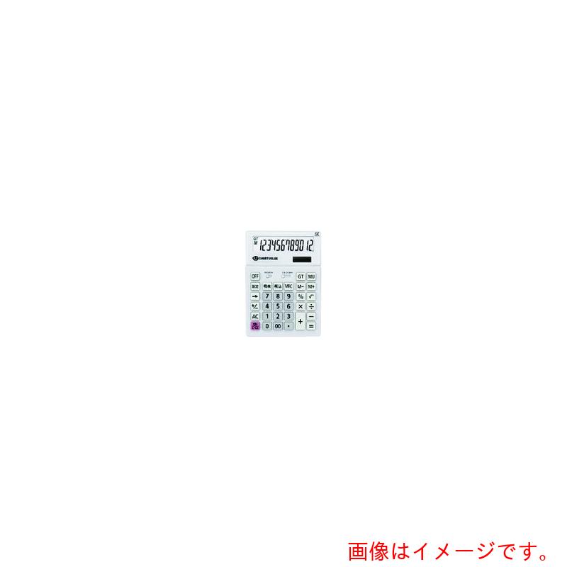 プラス(PLUS) JTX 831092)大型電卓 ホワイト5台 K070J−5 【品番:K070J-5】|住設プロ 店