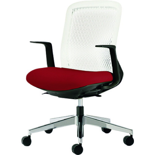 プラス（PLUS）　４１６０３）事務イス　Ｔｒｙ　ＫＢ－ＴＲ５２ＳＥＬ　ＲＤ　【品番：KB-TR52SEL RD】