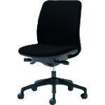 【別途貨物輸送あり】足し加える（PLUS） ６５２１００）事務イス カイル ＫＣ－ＨＬ６６ＳＬ ＢＫ 【品番：KC-HL66SL BK】