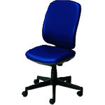 プラス（PLUS）　６５７７２７）事務イス　プリセア　ＫＣ&minus;Ｋ６３ＮＬ　ＢＬ　【品番：KC-K63NL BL】｜住設プロ　店