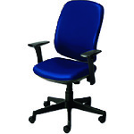 つけ加える（PLUS） ６５７７０３）事務イス プリセア ＫＤ－Ｋ５３ＮＬ ＢＬ 【品番：KD-K53NL BL】