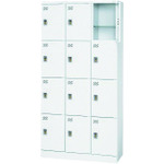 【別途貨物輸送あり】足し加える（PLUS） ６１７２１３）多人数用ロッカー ＫＬ－Ｈ３４Ｎ Ｗ４ 【品番：KL-H34N W4】