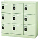 【別途送料あり】プラス（PLUS）　７１０８１）多人数用ロッカー　ＫＬ－Ｌ３３Ｎ　ＬＧＹ　【品番：KL-L33N LGY】