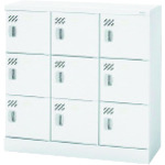 【別途貨物輸送あり】つけ加える（PLUS） ６１７２０１）多人数用ロッカー ＫＬ－Ｌ３３ Ｗ４ 【品番：KL-L33 W4】