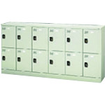 【別途貨物輸送あり】足し加える（PLUS） ７１０８２）多人数用ロッカー ＫＬ－Ｌ６２Ｎ ＬＧＹ 【品番：KL-L62N LGY】