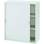 【別途送料あり】プラス（PLUS）　６３５３４５）ＬＸ－５　３枚引違い保管庫　Ｌ５－１０５ＳＳ　Ｗ４　【品番：L5-105SS W4】