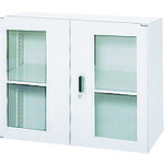 【別途送料あり】プラス（PLUS）　６３５８６７）ＬＸ－５　ガラス両開き保管庫　Ｌ５－７０ＡＧ－Ｃ　Ｗ４　【品番：L5-70AG-C W4】