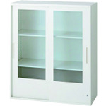 【別途送料あり】プラス（PLUS）　６４８３４０）Ｌ６　引違いガラス保管庫　Ｌ６－Ａ１０５Ｇ－Ｃ　Ｗ４　【品番：L6-A105G-C W4】