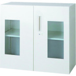 プラス（PLUS）　６４８２６２）Ｌ６　ガラス両開き保管庫　Ｌ６－Ｇ７０ＡＧ－Ｃ　Ｗ４　【品番：L6-G70AG-C W4】