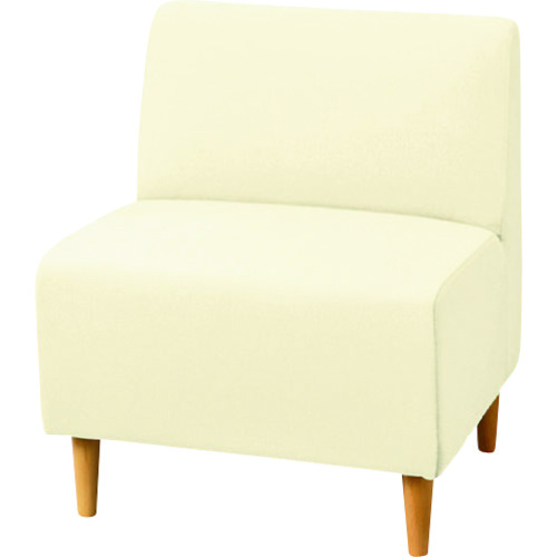 【別途貨物輸送あり】つけ加える（PLUS） ２６７９８）ＬＳ－Ｌ３０ １人用長いす ＬＳ－Ｌ３０１ＢＮ ＩＶ 【品番：LS-L301BN IV】