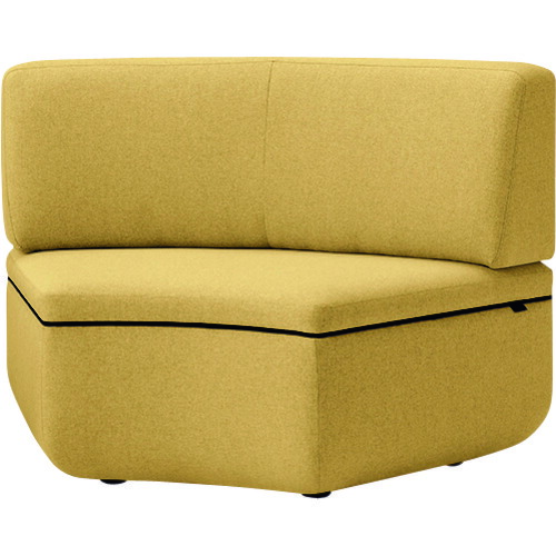 【別途送料あり】プラス（PLUS） ５１４２３）ＷＦソファ 内Ｒタイプ ＬＳ－ＷＦＳ１０６０ＵＳ ＹＬ 【品番：LS-WFS1060US YL】